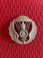 FREGIO MILITARE BASCO PARACATUDISTI Vintage Folgore Mai Usati