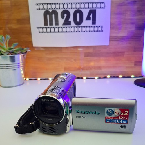 Panasonic sdr s45 camcorder - camcorder, sd