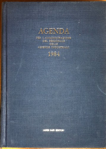 Agenda per amministrazione - per, l'amministrazione