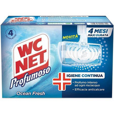 WC NET TAVOLETTE 4 PZ IGIENIZZANTI PROFUMO OCEAN