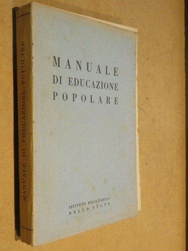 Manuale educazione popolare - di,