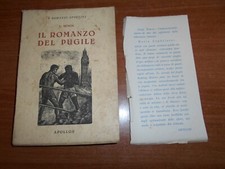 Louis Hemon IL ROMANZO DEL PUGILE Edizione Apollon 1943