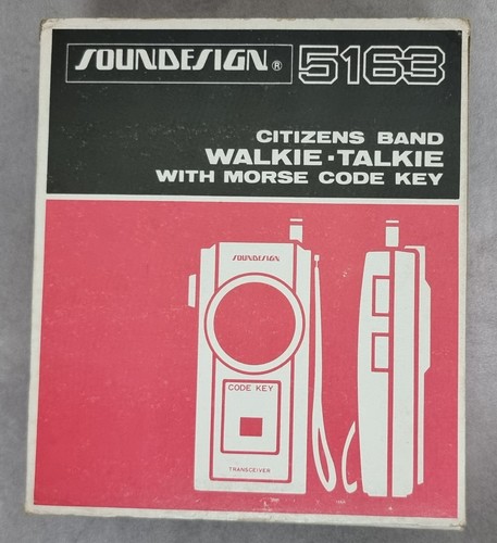 Walkie talkie soundesign 5163 - soundesign,