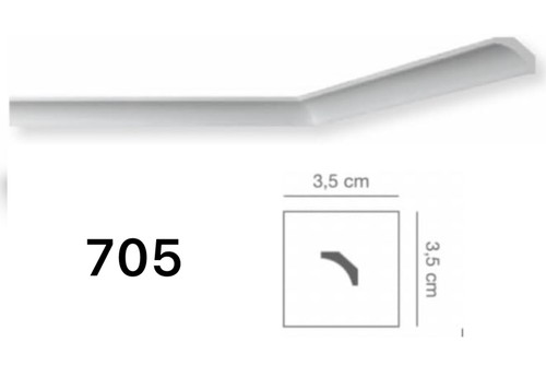 Cornice polistirene estruso - in,