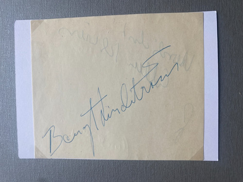 Bengt lindström - bengt, (†1977)