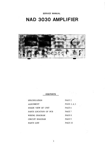 Manuale servizio - servizio,