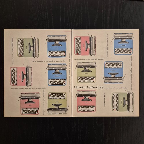1957 olivetti lettera - 22,