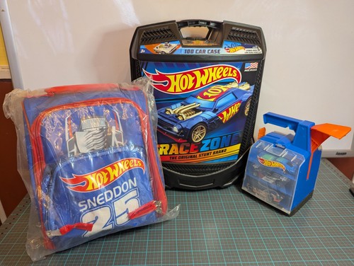 Hot wheels lotto - 100, custodia