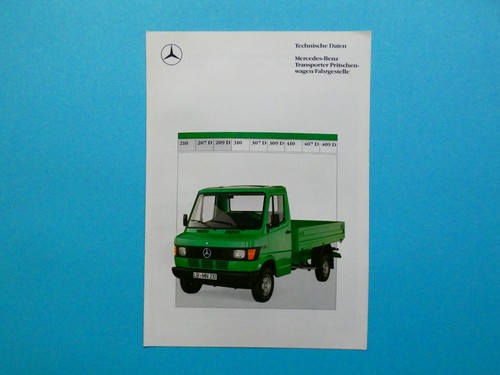 Brochure mercedes furgone - -,
