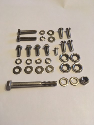 Kit viti fissaggio inox - di,