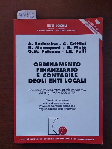 Ordinamento finanziario - , è