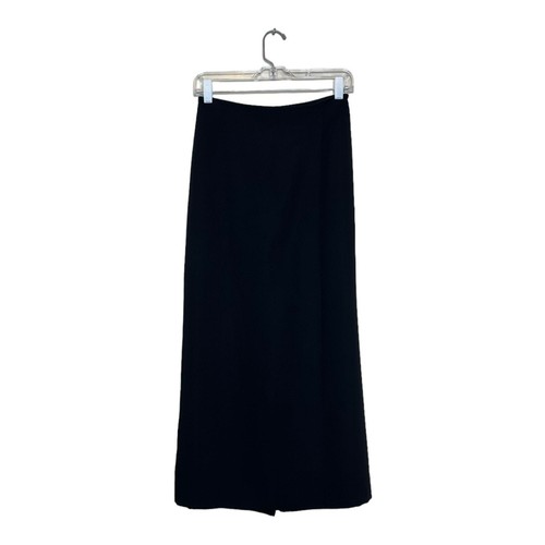 Zara basic black crepe - black, palazzo
