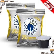 100 200 300 a 800 Capsule Compatibili Nespresso caffè Borbone Miscela Oro GIalla