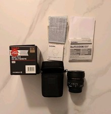 Sigma 8mm f3.5 EX DG Circular Fisheye AUTOFOCUS AF Nikon F