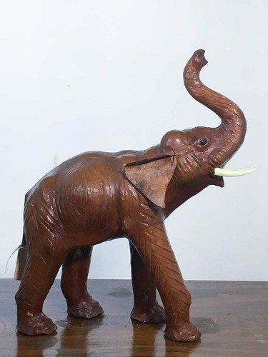 Scultura elefante legno - di,