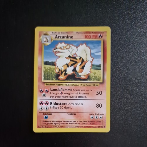 Pokémon arcanine set base - arcanine,