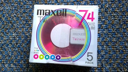 Minidisc maxell twinkle - minidisc,