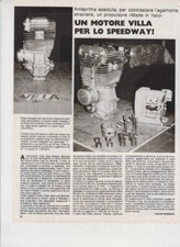 advertising  MOTORE VILLA SPEEDWAY 1979 MOTORI ITALIANI  ENGINE SPEEDWAY VINTAGE