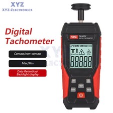 TASI TA500 LCD Tachimetro Digitale Fotoelettrico RPM Tach Meter Tester Velocità