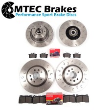 Renault Megane Coupe Rs 250 265 Trofeo 275 Anteriore Post. C-Hook Dischi Freno &