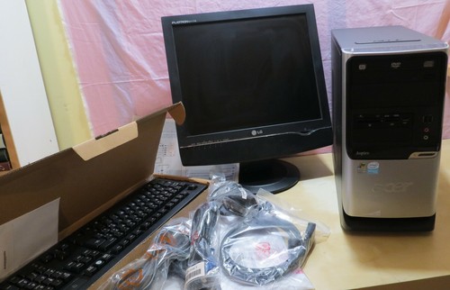 Desktop acer sa80 monitor - pc,
