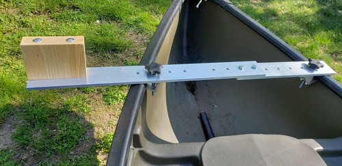 Supporto motore canoa trolling