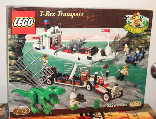 Lego 5975 rex transport - lego, #5975