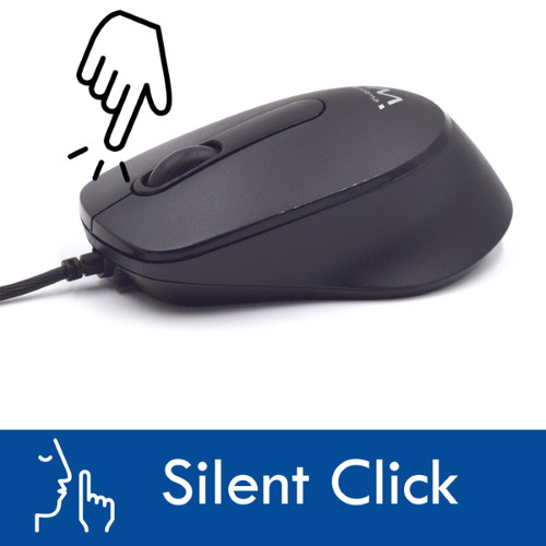 Mouse ottico con cavo usb - mouse,