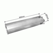 Silencieux pour SCANIA 113 142