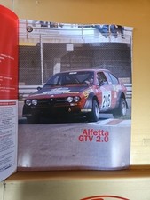 Scheda Alfa Romeo Alfetta GTV 2000 Allegato Al Modello In Scala ^ Leggi Info ^