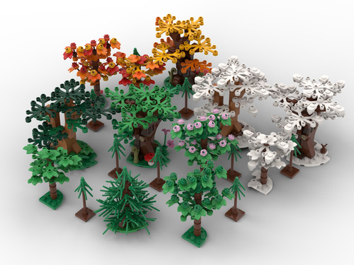 Moc pezzi lego alberi - moc,