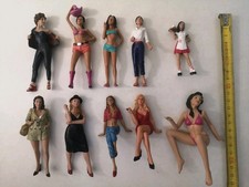 Lotto 10x Figures American Diorama Scala 1/18 E Altre Scale-B23