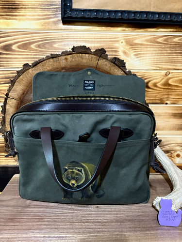 Filson valigetta tela verde - filson,