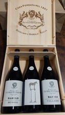 Baroli Cru Poderi Luigi Einaudi Cassetta In Legno Da 3 Bottiglie 