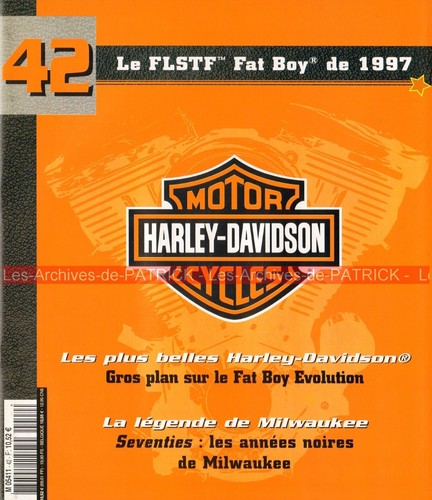 Harley davidson flstf 1340 - harley, fat