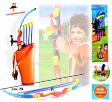 gioco arco e frecce giocattolo per bambini set arciere robin hood con bersaglio