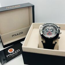Orologio Svizzero Mulco Prix Uomo Cronografo 48mm Giorno/Data Nero MW5-3068-065