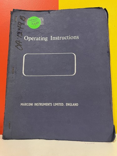 Marconi 1249b set - marconi,