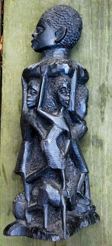 Statua vintage makonde - statua,