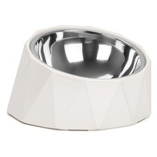 Belle Vous Ciotola Cane Acciaio con Supporto Inclinato Staccabile - Ciotola Cane