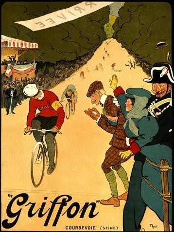 Grifone bicicletta vintage - bicicletta,