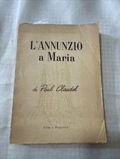 L’annunzio A Maria Paul