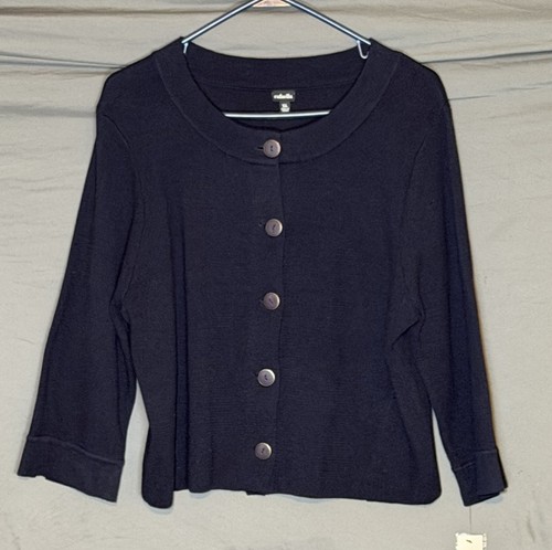 Cardigan donna rafaella blu - blu, xl
