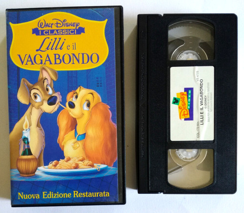 Vhs lilli vagabondo film - lilli, il