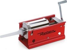 REBER Insaccatrice Manuale Salumi Salsiccia 3 Kg 1 Velocità Acciaio 8952 N