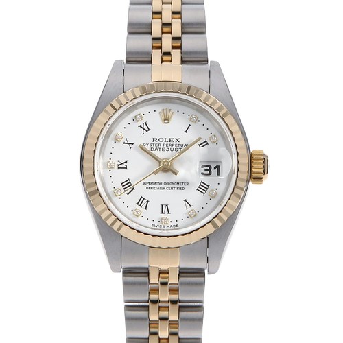 Rolex datejust 10p - datejust, diamond