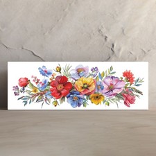 Quadro Floreale su Tela da