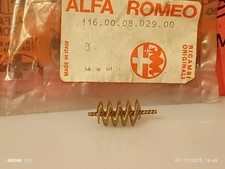 ALFA ROMEO ALFETTA TT MOLLA PARAFIAMMA CARBURATORI FILTRO ARIA 116000805900