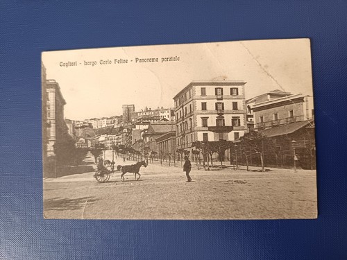 199a cartolina cagliari largo - cartolina,