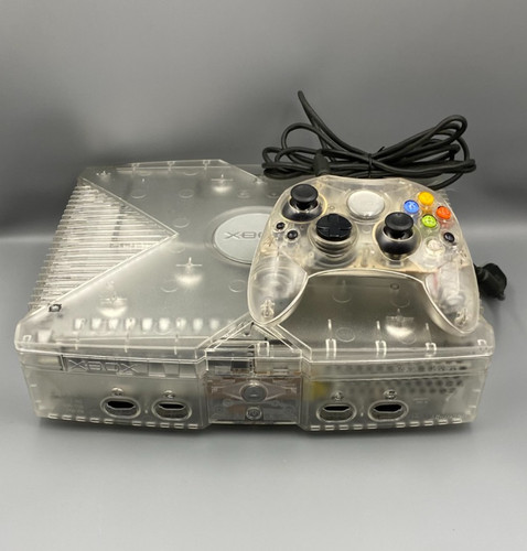 Microsoft xbox classic crystal - xbox,